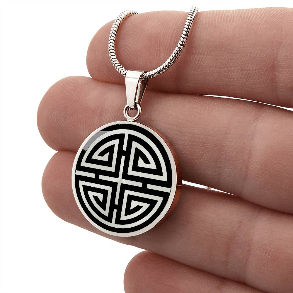 Personalized Lu Symbol Necklace