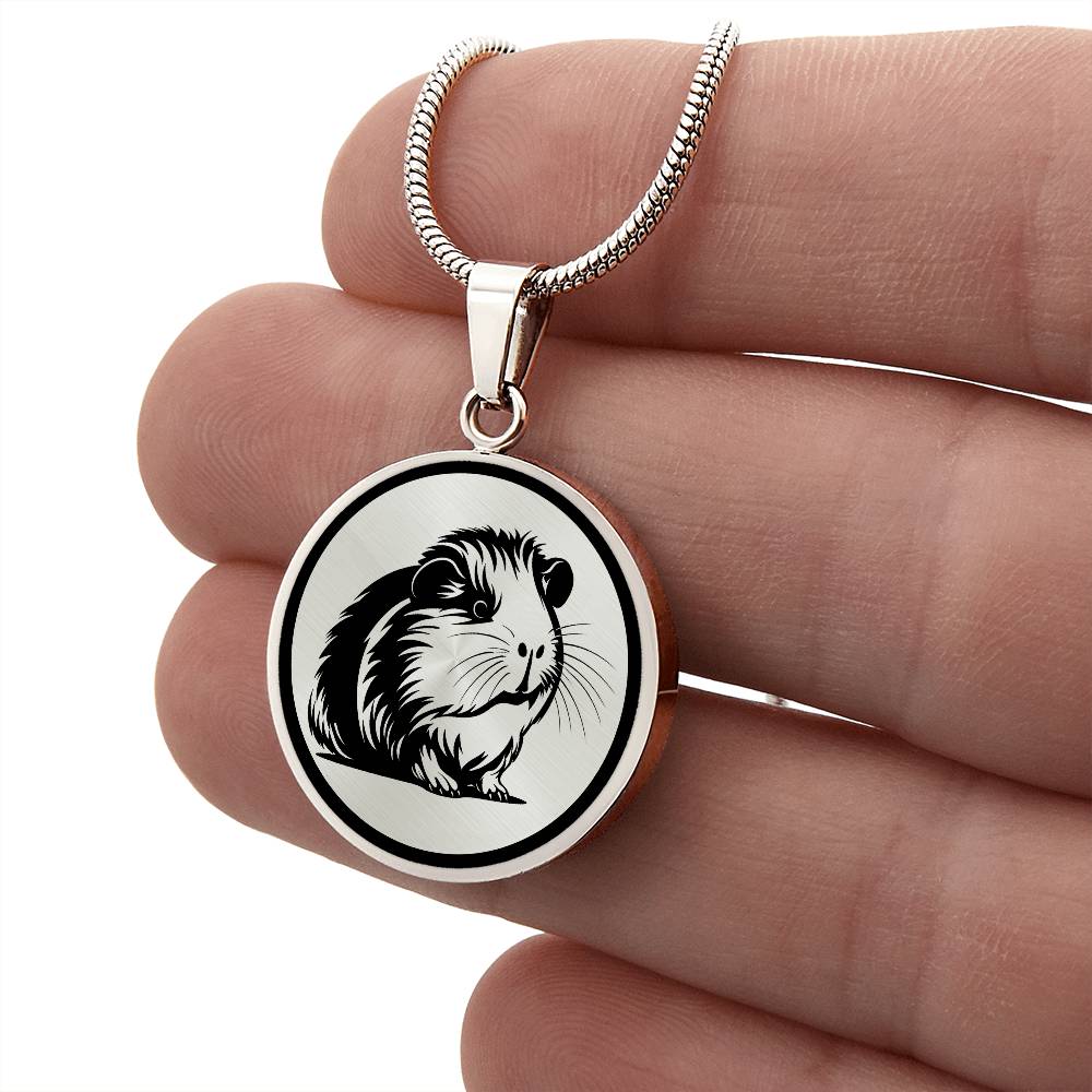 Personalized Guinea Pig Necklace