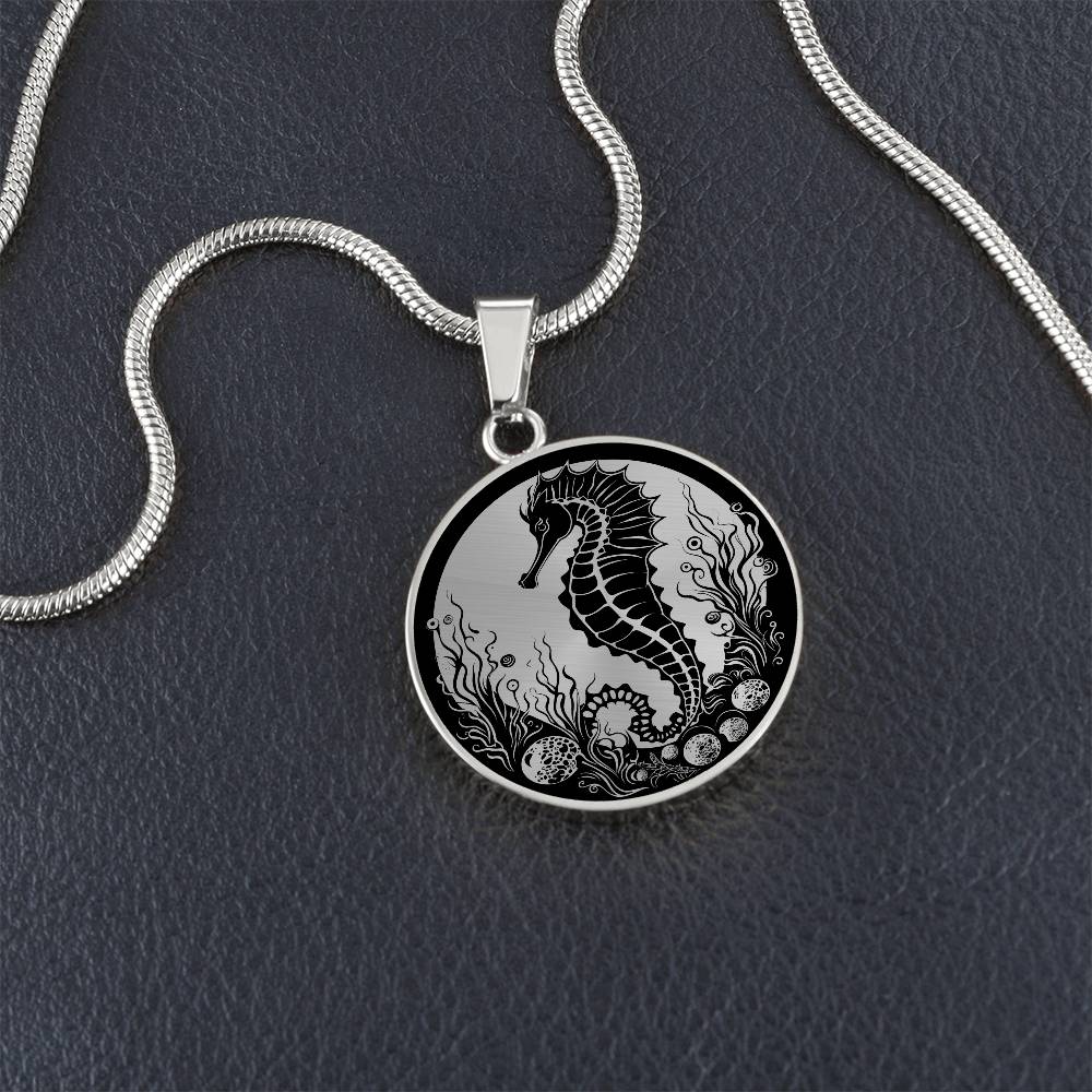 Personalized Seahorse Necklace