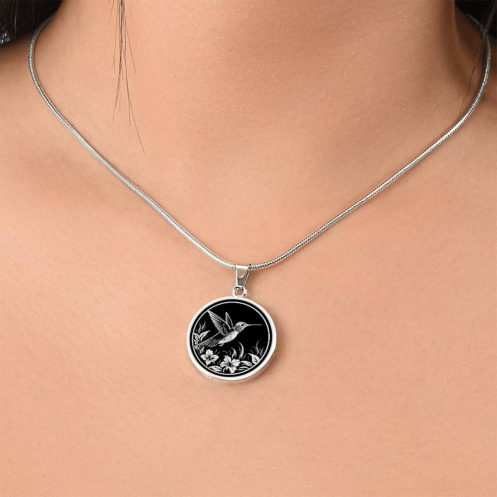 Hummingbird Necklace - Birdwatching Gift