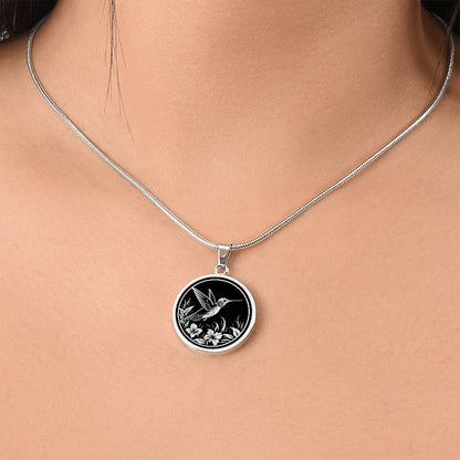 Hummingbird Necklace - Birdwatching Gift