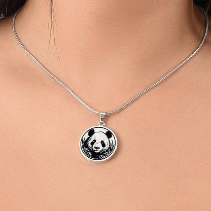 Personalized Panda Necklace