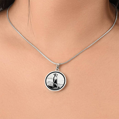 Personalized Meerkat Necklace