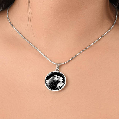 Personalized Capybara Necklace