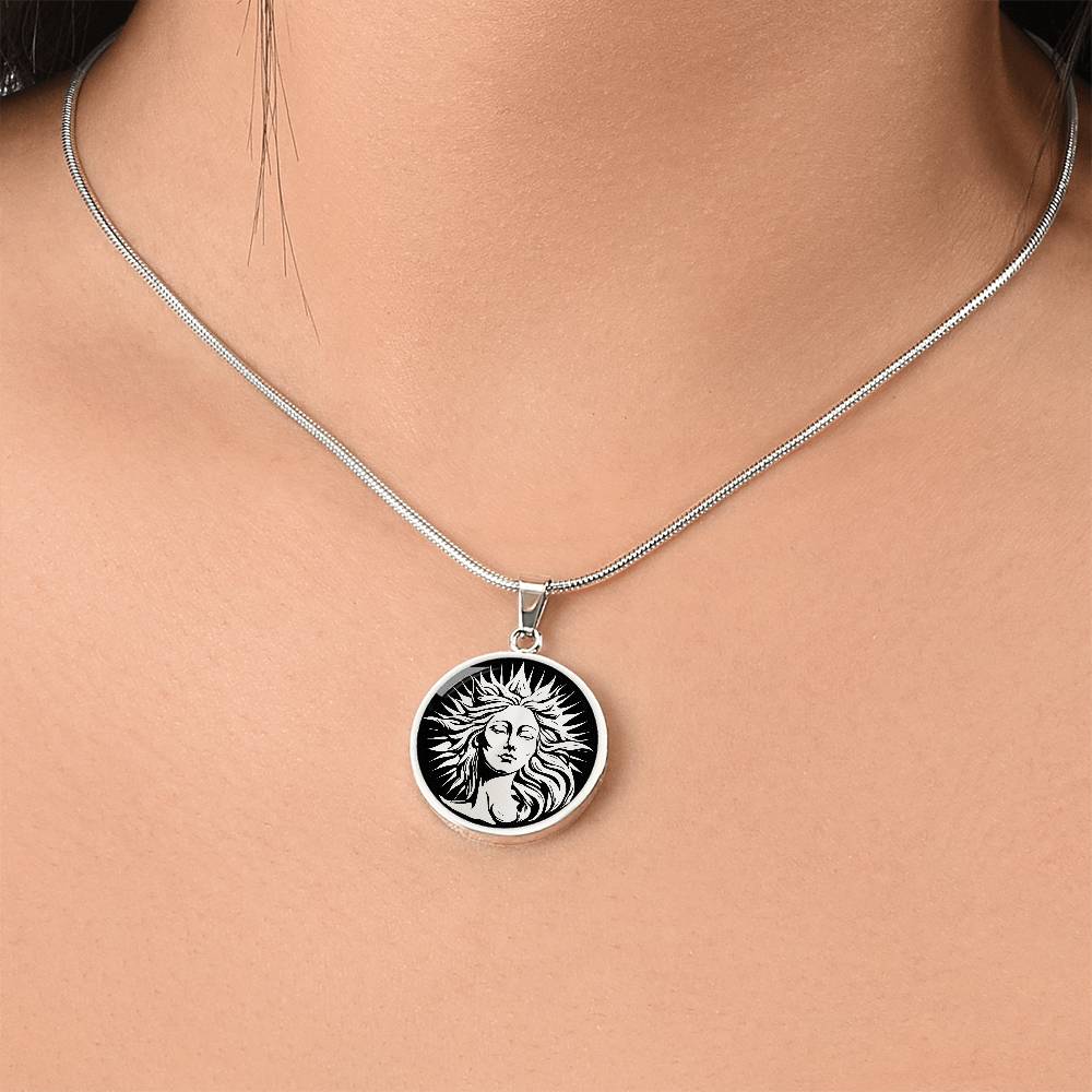 Personalized Sol Necklace