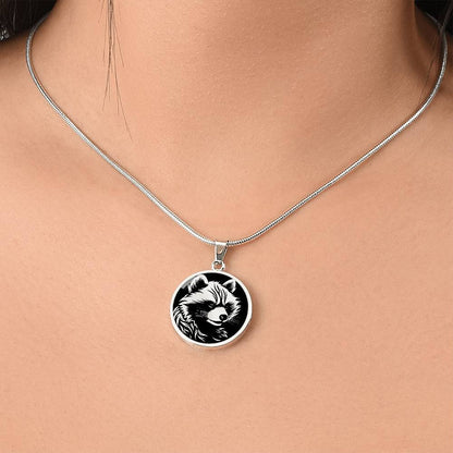 Personalized Red Panda Necklace