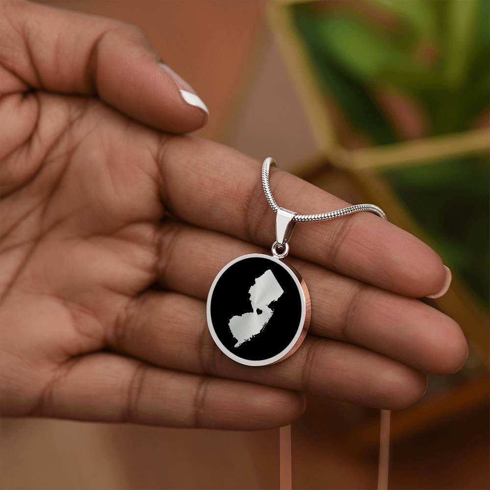 New Jersey Necklace - New Jersey Gift