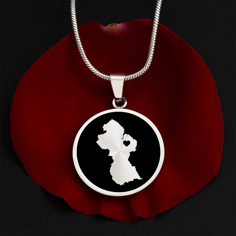 Guyana Necklace - Guyana Gift