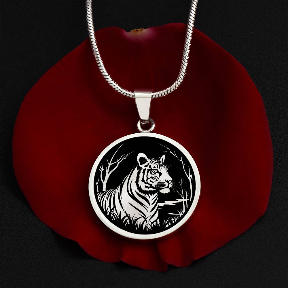 Personalized Tiger Necklace