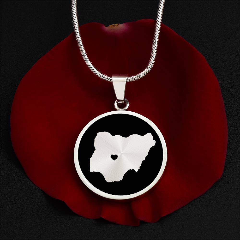 Nigeria Necklace - Nigeria Gift