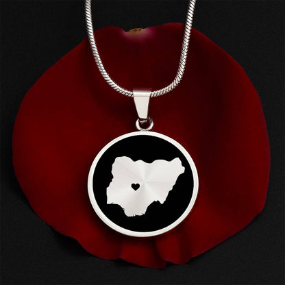 Nigeria Necklace - Nigeria Gift