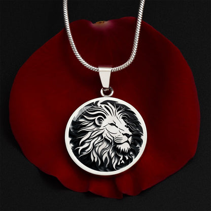 Personalized Lion Necklace