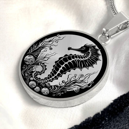 Personalized Seahorse Necklace