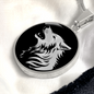 Personalized Wolf Necklace