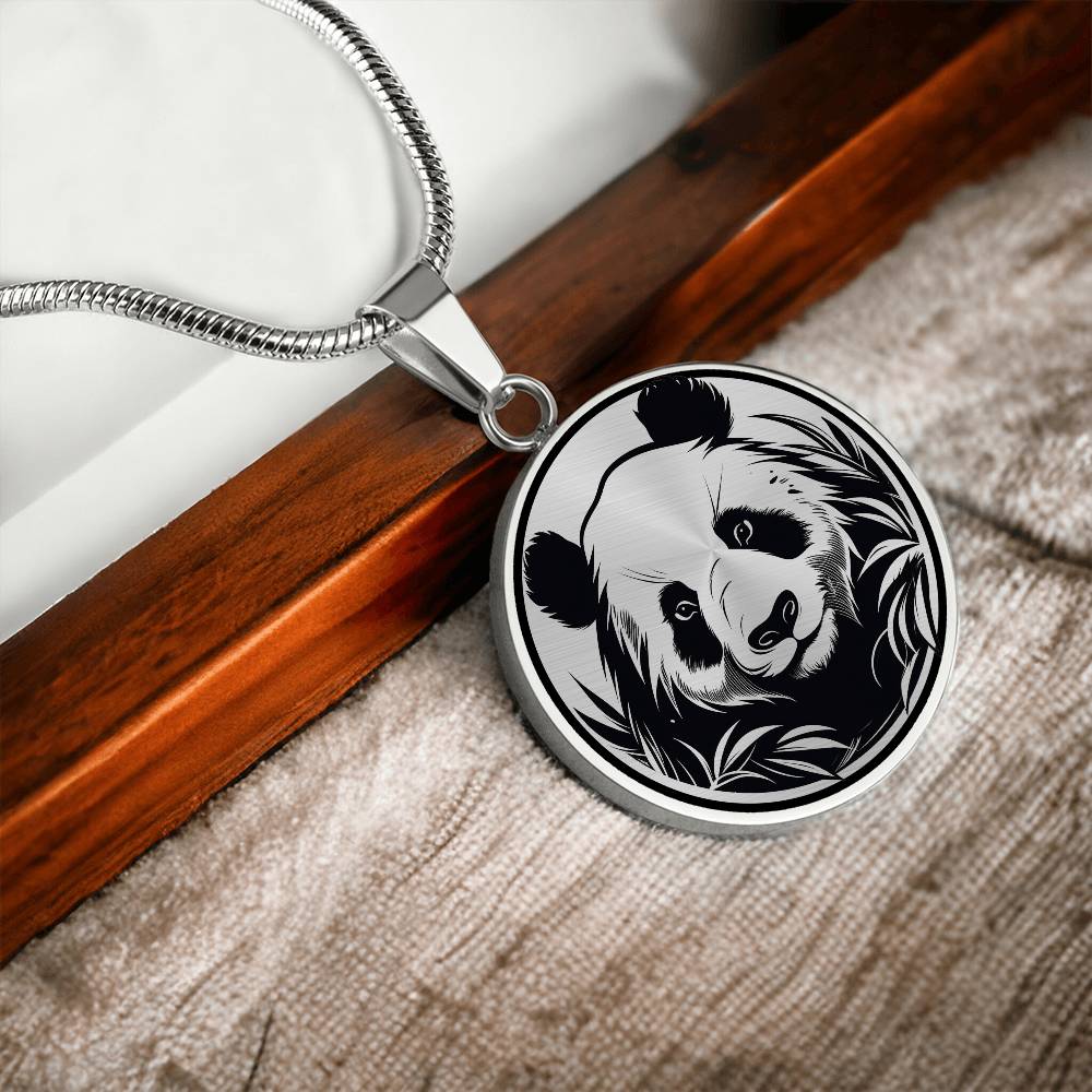 Personalized Panda Necklace