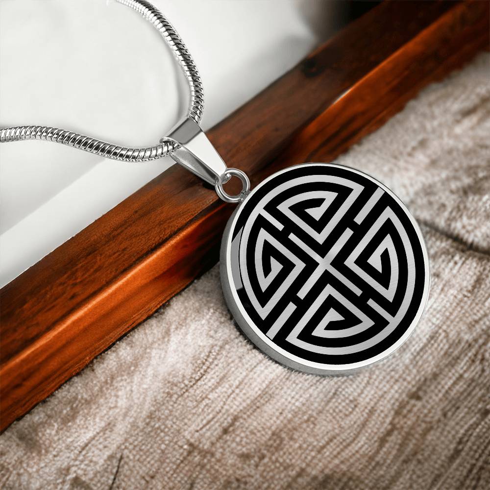 Personalized Lu Symbol Necklace