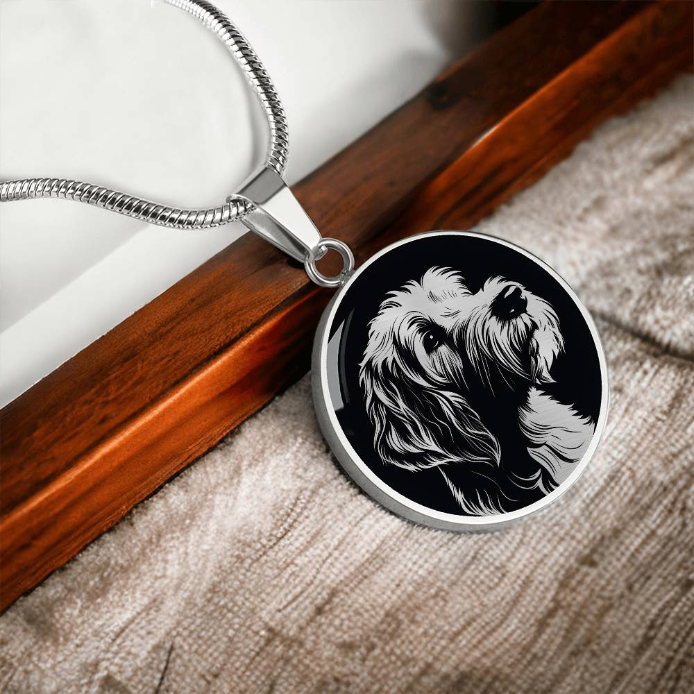 Personalized Labradoodle Necklace