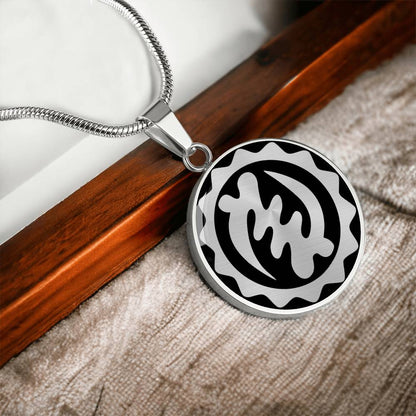 Personalized Gye Nyame Necklace