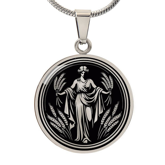 Personalized Demeter Necklace