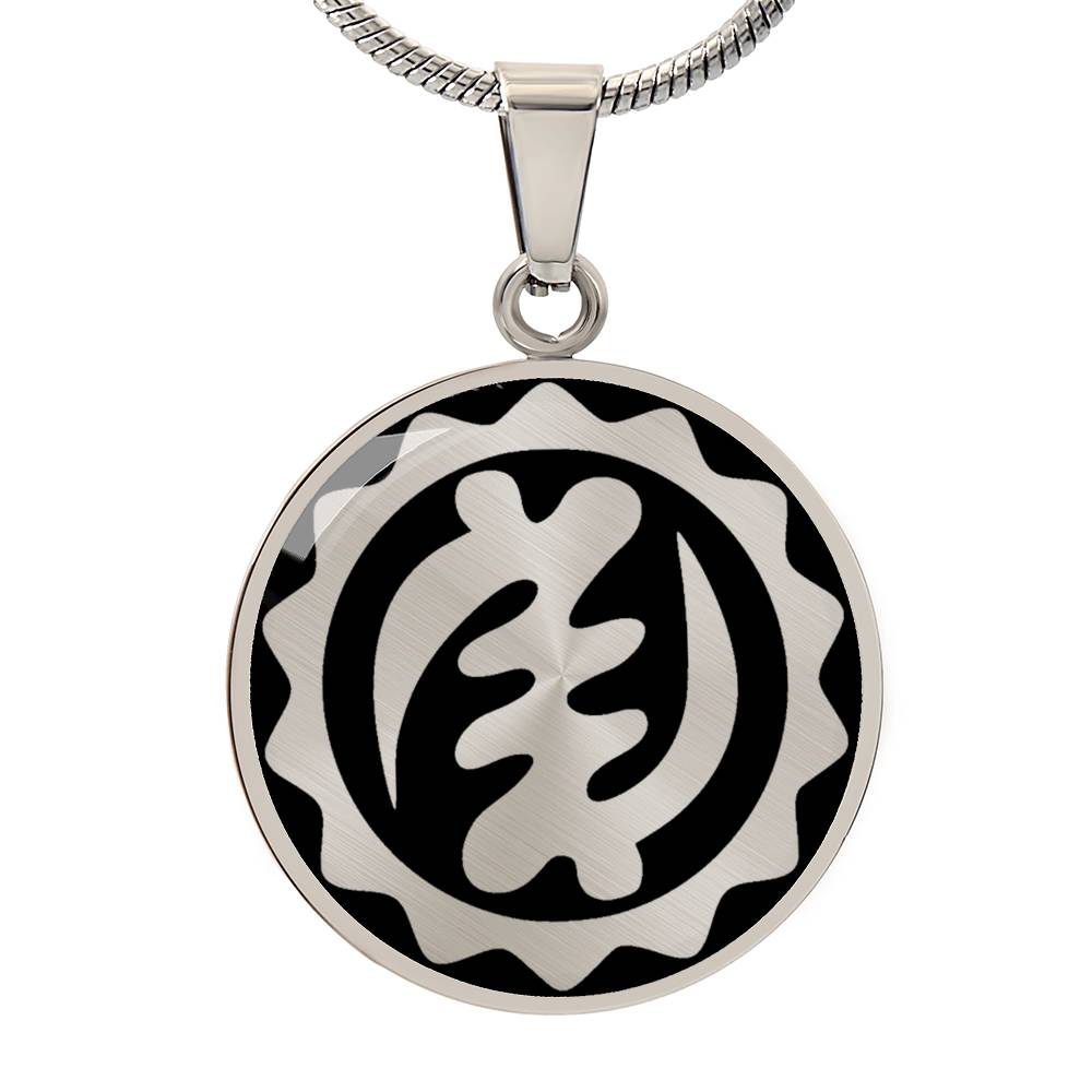 Personalized Gye Nyame Necklace