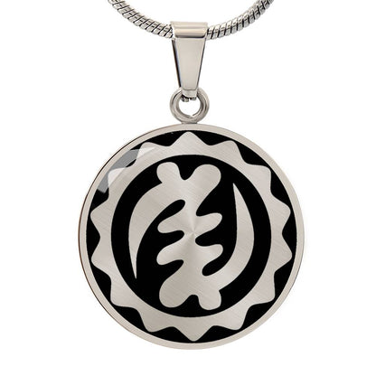 Personalized Gye Nyame Necklace