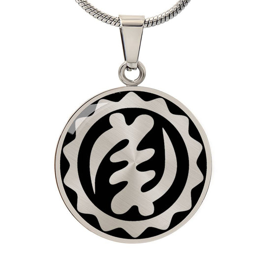 Personalized Gye Nyame Necklace