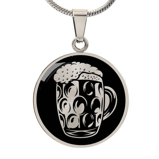 Personalized Beer Necklace