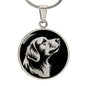 Personalized Golden Retriever Necklace