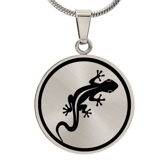 Gecko Necklace