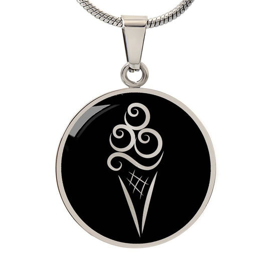 Personalized Ice Cream Necklace