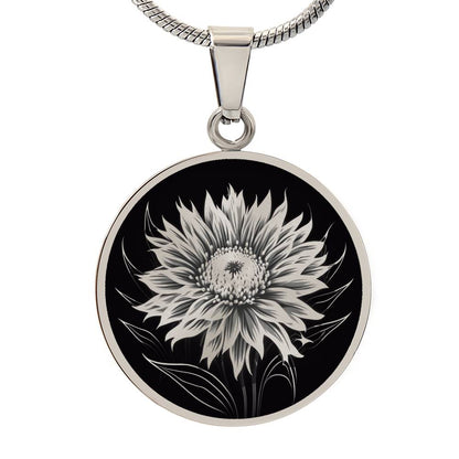 Personalized Aster Necklace