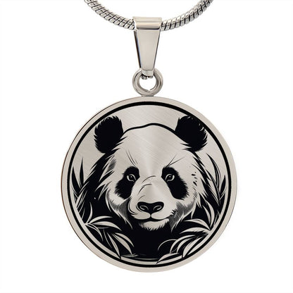 Personalized Panda Necklace