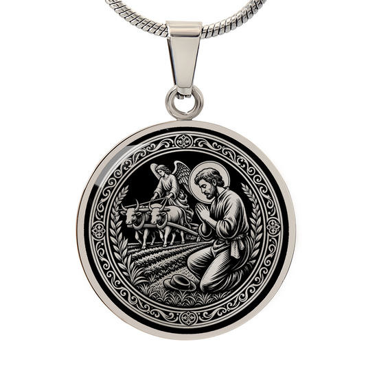 Saint Isidore Necklace