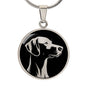 Personalized Weimaraner Necklace