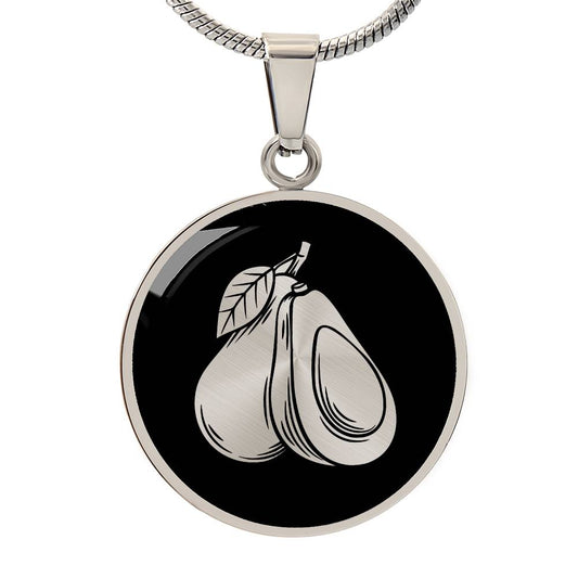 Personalized Avocado Necklace