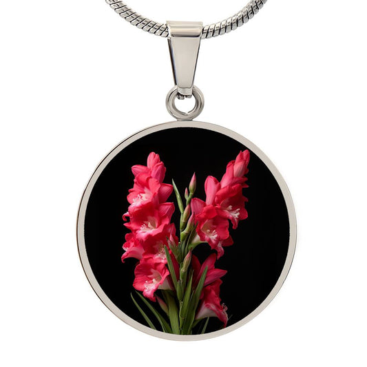 Gladiolus Necklace