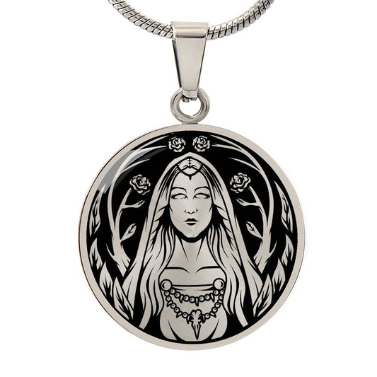 Eir Necklace - Norse Goddess of Mercy and Healing