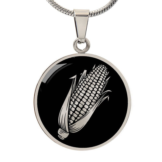 Personalized Corn Necklace