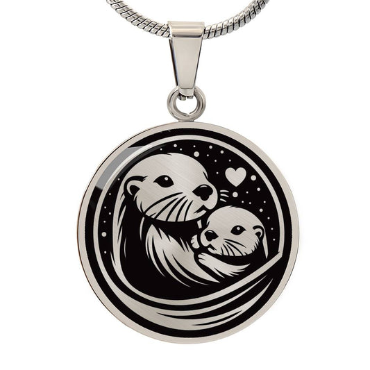Mother & Baby Sea Otter