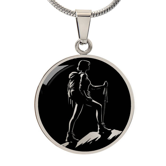 Personalized Hiking Necklace