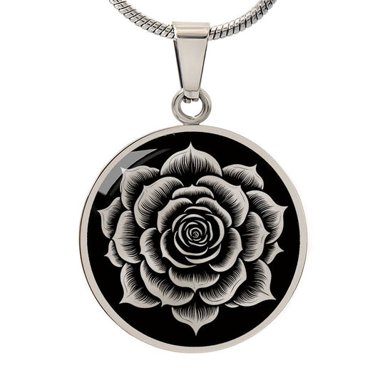 Personalized Succulent Necklace