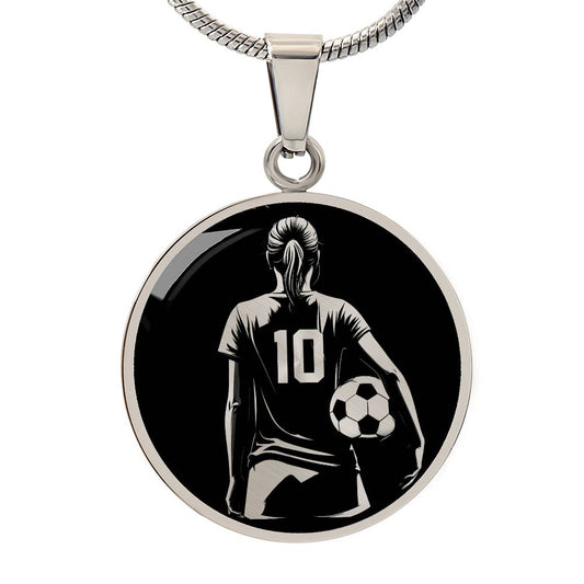 Personalized Soccer Necklace Copy