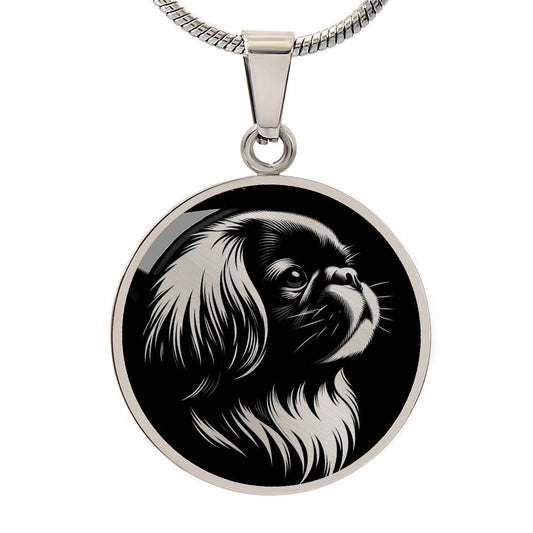 Personalized Pekingese Necklace