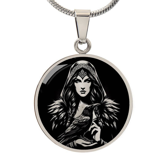 Personalized Morrigan Necklace