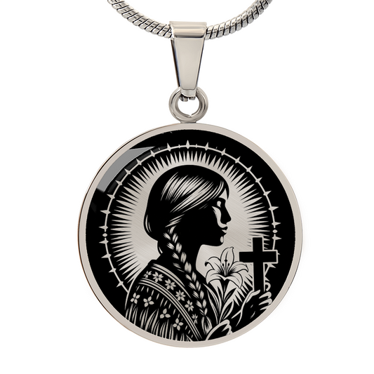 Saint Kateri Tekakwitha Necklace