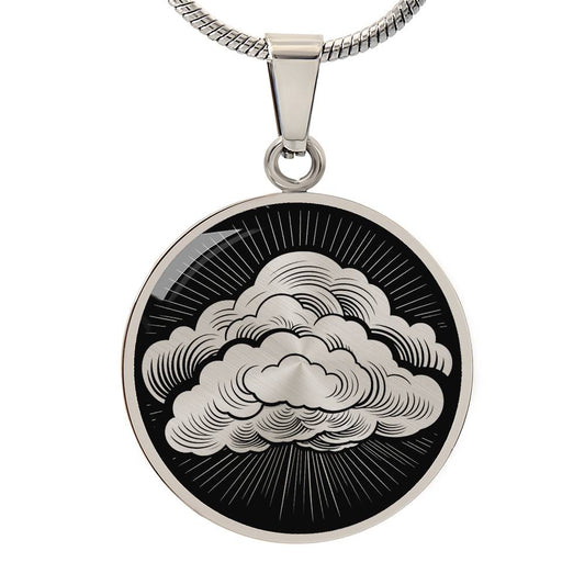 Personalized Cloud Necklace