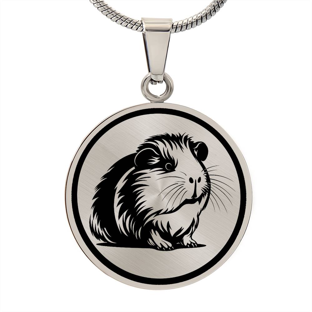 Personalized Guinea Pig Necklace