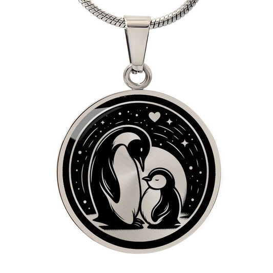 Mother & Baby Penguin
