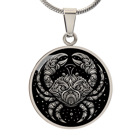 Personalized Crab Necklace