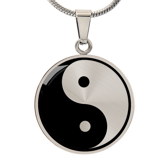 Yin Yang Symbol Necklace